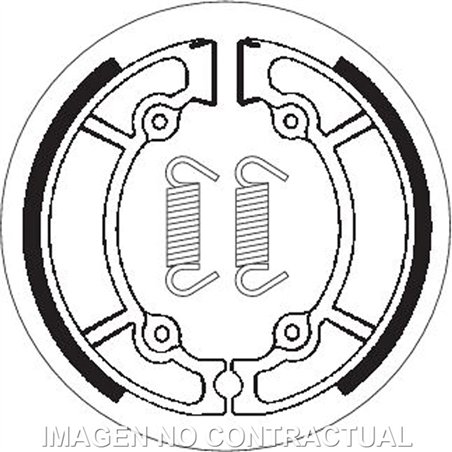 SUZUKI RM 125 1986-1987 MORDAZA DE FRENO SBS TRAS SUZUKI RM 125 1986-1987 MORDAZA DE FRENO SBS TRAS